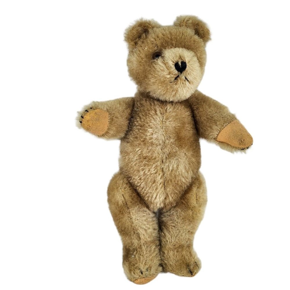 Original 1950 Steiff Glass Eyed Mohair Plush Bear